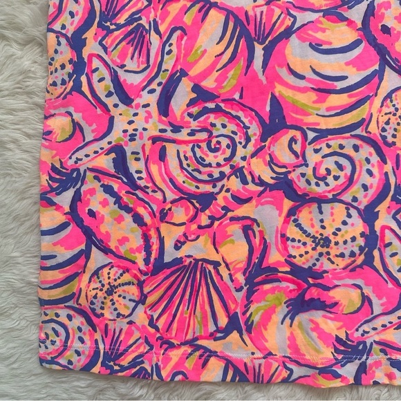 Lilly Pulitzer Riva Dress Mini 3/4 Sleeves Shell Of A Time Multi XS NWT New - Picture 5 of 11
